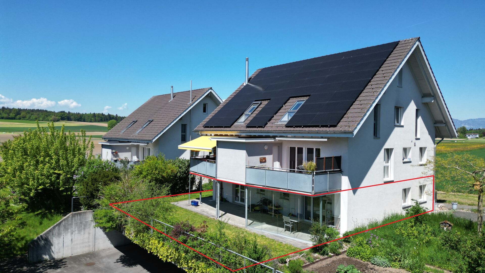 Naturnah leben: Erdgeschosswohnung mit Garten & Terrasse