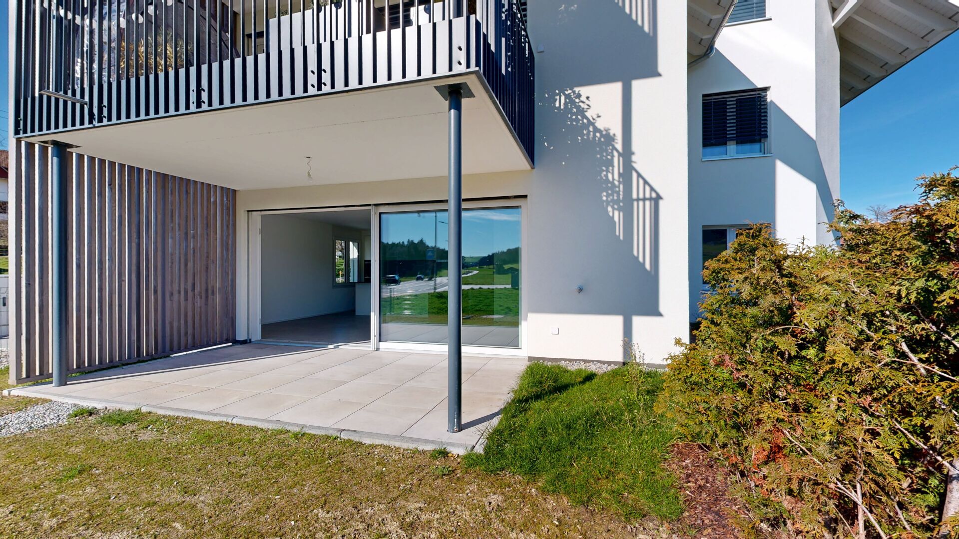 3.5 Zimmer-Wohnung mit Gartensitzplatz